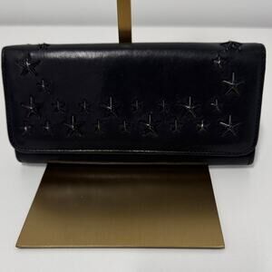 Jimmy Choo Star- Studded Long Wallet 31092
